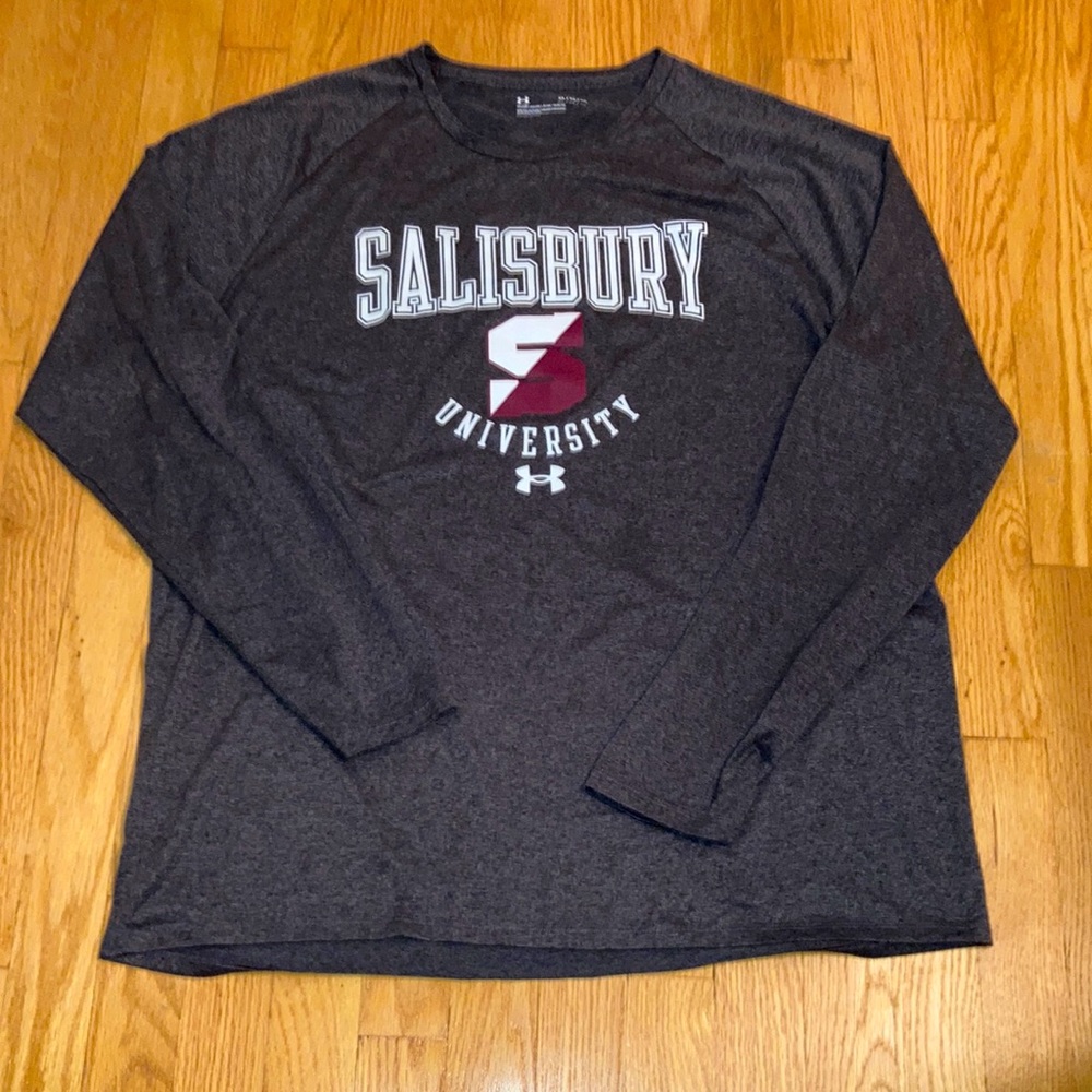 Grey Under Armour Salisbury University long sleeve shirt